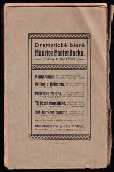 Václav Říha: Maurice Maeterlinck