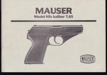 Mauser Model HSc - ráže 7,65