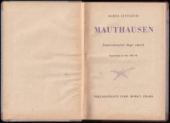 Karel Littloch: Mauthausen