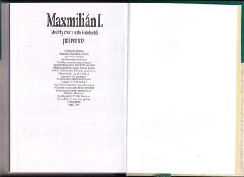 Jiří Pernes: Maxmilián I