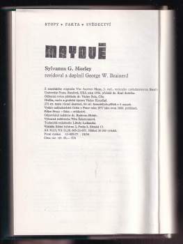 Sylvanus Griswold Morley: Mayové