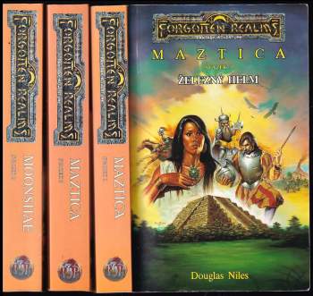 Douglas Niles: Maztica 1 - 3 - KOMPLETNÍ TRILOGIE - Železný Helm + Zmijí ruka + Opeřený drak