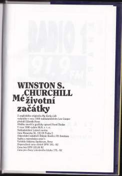Winston Churchill: Mé životní začátky