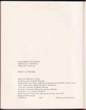 Vladimír Hulpach: Meč a píseň