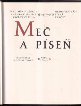Václav Cibula: Meč a píseň