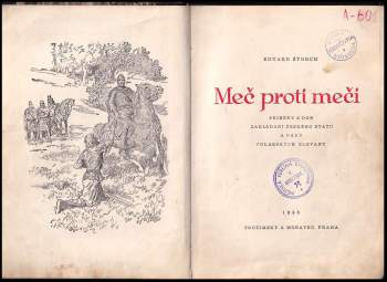 Eduard Štorch: Meč proti meči