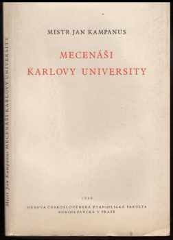 Mecenáši Karlovy university