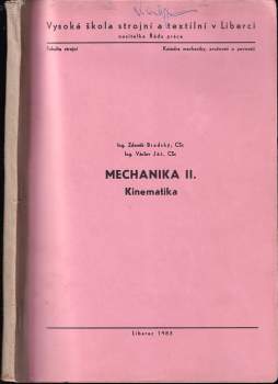 Mechanika II - Kinematika