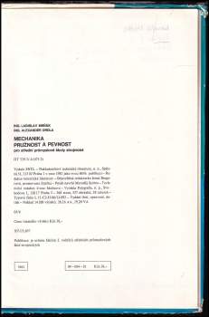 Ladislav Mrňák: Mechanika - Pružnost a pevnost pro SPŠ strojnické