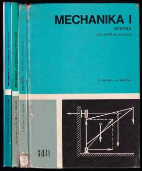 Mechanika I - III - Statika + Kinematika + Dynamika - Josef Kovář, Miloslav Julina, Vladimír Venclík, Josef Kovář, Miloslav Julina, Vladimír Venclík, Stanislav Salaba, Antonín Matěna, Josef Kovář, Miloslav Julina, Vladimír Venclík, Josef Kovář, Stanislav Salaba, Antonín Matěna (1980, Státní nakladatelství technické literatury) - ID: 743562