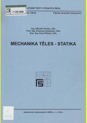 Mechanika těles - statika