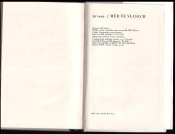 Jiří Suchý: Med ve vlasech