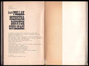 Kurt Pollak: Medicína dávných civilizací