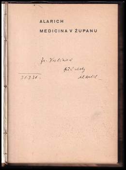 Alarich: Medicina v županu