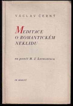 Meditace o romantickém neklidu