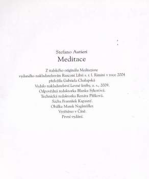 Stefano Autieri: Meditace