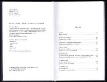 René Descartes: Meditationes de prima philosophia