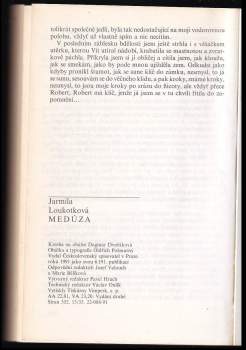 Jarmila Loukotková: Medúza