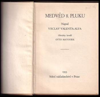 Václav Valenta-Alfa: Medvěd 8. pluku