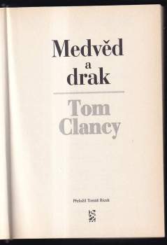 Tom Clancy: Medvěd a drak