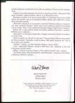 Walt Disney: Medvídek Pú ; Sněhurka ; Pinocchio