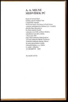 Alan Alexander Milne: Medvídek Pú