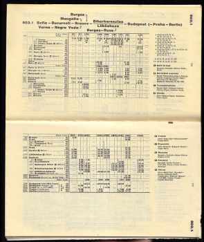 Medzištátne vlakové spoje ČSD 1988/1989.