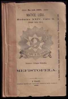 Václav Beneš Šumavský: Mefistofela