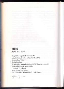 Steve Alten: Meg