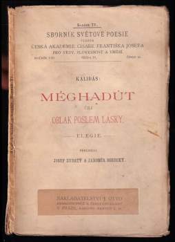 Méghadút, čili, Oblak poslem lásky