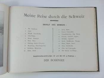 Meine Reise durch die Schweiz