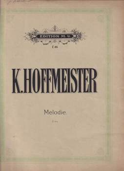 Melodie pro klavír / für Clavier