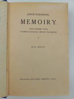 Giacomo Casanova: Memoiry