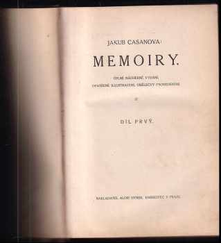 Giacomo Casanova: Memoiry