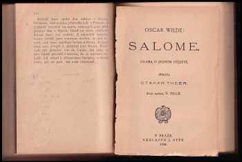 Oscar Wilde: Salome