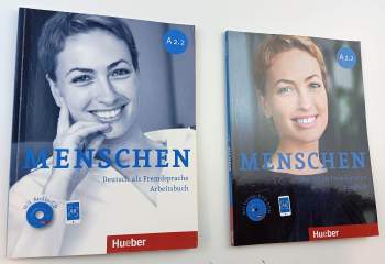 Menschen A2.2 Kursbuch + Arbeitsbuch + 2 CD