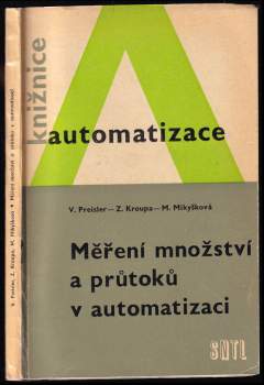 Marcela Mikyšková: Měření množství a průtoků v automatizaci