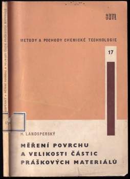 Měření povrchu a velikosti částic práškových materiálů