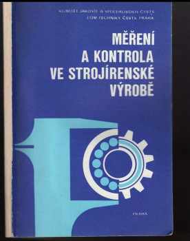 Měření ve strojírenské výrobě