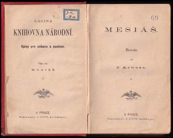 Jakub Arbes: Mesiáš