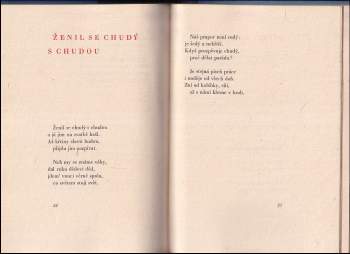 Karel Toman: Měsíce ; Hlas ticha