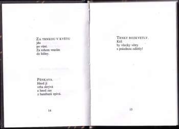 Měsíce, květy : výbor z básní haiku
