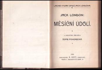 Jack London: Měsíční údolí