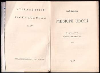 Jack London: Měsíční údolí