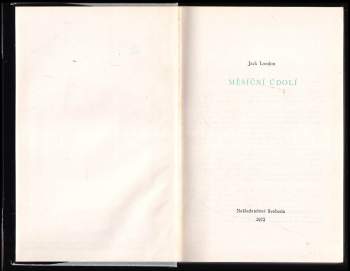 Jack London: Měsíční údolí