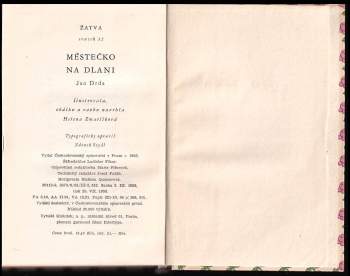 Jan Drda: Městečko na dlani