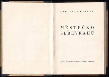 Ladislav Ptáček: Městečko sebevrahů
