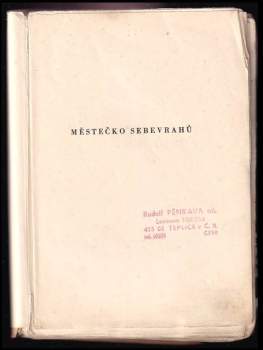 Ladislav Ptáček: Městečko sebevrahů