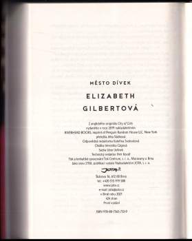 Elizabeth Gilbert: Město dívek