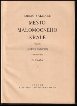 Emilio Salgari: Město malomocného krále